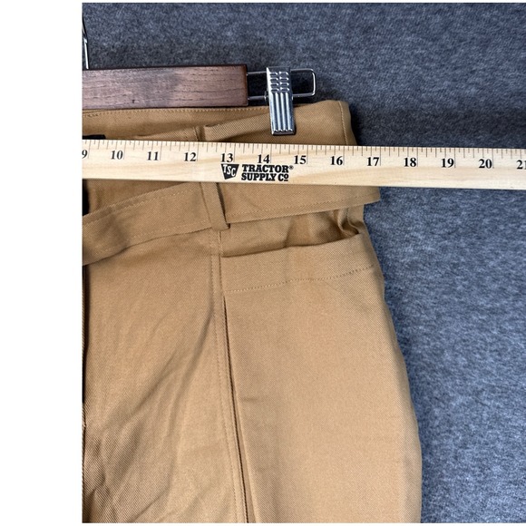 NWT Banana Republic High Rise‎ Tapered Twill Belted Tan Pants Size 10 2024 Fall - Picture 6 of 13